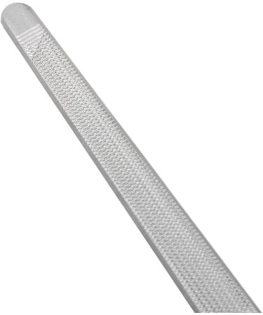 Nail Art File Portable Stainless Steel Nail File Safe Polished Double Side for Home for Beauty Salons - Buy Online on GoSupps.com