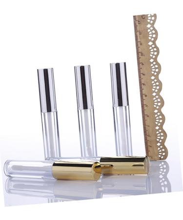 Ipetboom 12pi ces Tube De Lip Gloss Vide Rond Avec Couvercle Dor Conteneur De Stockage Pour Gloss Et Huile  - Buy Online on GoSupps.com