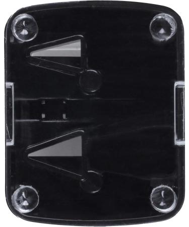 Pyatofyy Precision Cosmetic Pencil Sharpener - 2 Holes Black | Eyebrow & Eyeliner Sharpener - Buy Online on GoSupps.com