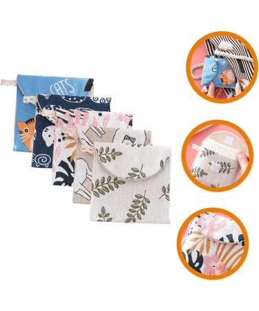 Healeved 15 STK Storage Bags for Women's Bandages & Menstrual Pillows - Purple Organizer Set (3 Pieces 13x13cm) - Ideal for Makeup & Knitting Accessories - Buy Online on GoSupps.com