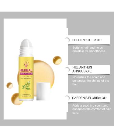 S rum capillaire base de plantes pour la croissance des cheveux S rum roll-on non gras pour le cuir chevelu Essences capillaires base plantes serum capillary roll-on portable id al voyages (8pcs) - Buy Online on GoSupps.com