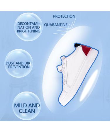 COTTNY New 260g White Shoe Cleaning Cream Shoes Whitening Cleansing Cream w/ Sponge Shoes Cleaner Cream for White Canvas Shoes Multi-functional Yellowing Whitening Sneaker Stain Remover Kit (1PC) - Buy Online on GoSupps.com