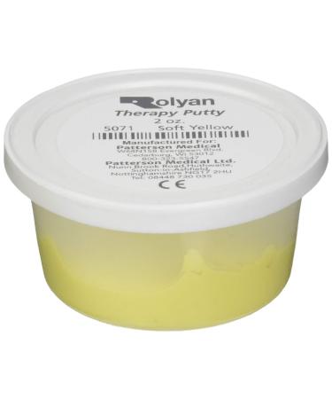 Sammons Preston Master Pack Therapy Putty For Physical Therapy Exercises Hand Grip and Strength Training For Stress and Pain Relief Occupational Therapy Set of 10 2 Ounces Yellow Soft 2 Ounces Yellow soft