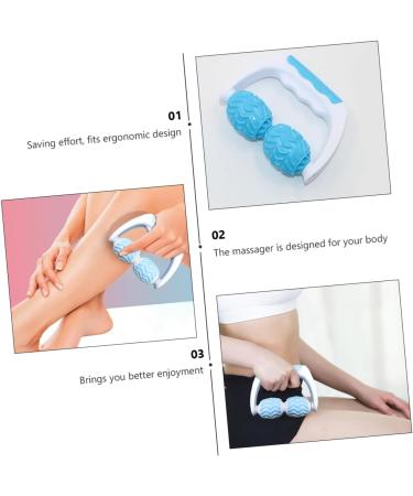 Gleavi 3-Stage Hand Massage Roller - Portable Home Fitness Equipment for Muscle Relief | 15x12x4cm | International Shipping Available - Buy Online on GoSupps.com