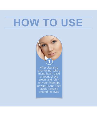  QPJUVC Collagen Bee Venom Wake Up Eye Cream - Anti-aging eye contour serum reduces wrinkles dark circles puffiness and under-eye bags - Firming and tightening under-eye cream - Buy Online on GoSupps.com