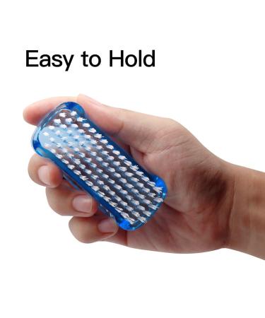 4 PCS Two-Sided Nail Brush Set for Hand Cleaning - Soft and Stiff Bristles, Ideal for Men, Women, and Kids - Buy Online on GoSupps.com