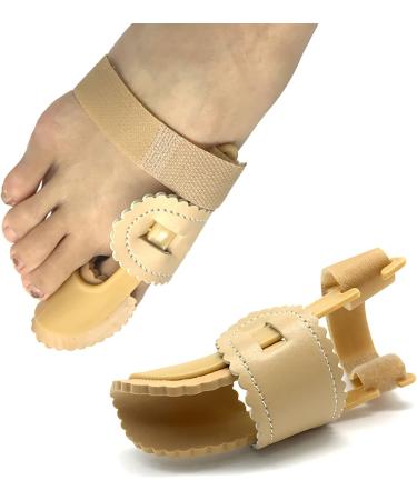 ALINZO Bunion Corrector 4pcs - Orthopedic Bunion Relief for Women & Men, Hallux Valgus Toe Separators & Straightener with Hammer Toe Splint Pad - Flesh - Buy Online on GoSupps.com