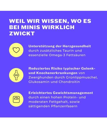 HEY HOLY Premium Wet Food for Mini - 18 x 400g Adult Dog Food - With Chicken - High Tolerance Based on Natural Ingredients - Buy Online on GoSupps.com