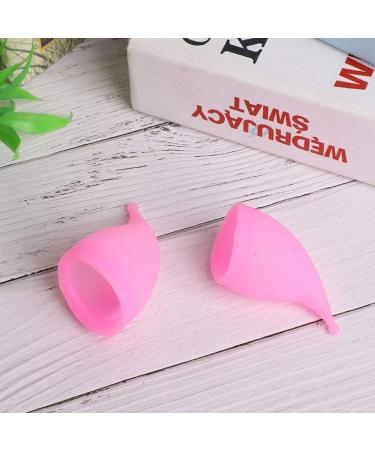 Lady Cup: Reusable Silicone Menstrual Cup for Women - Safe & Eco-Friendly (Pink Large & Small) - Buy Online on GoSupps.com
