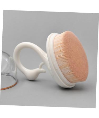 NOLITOY Makeup Brush Set - Liquid Foundation & Stippling Brush for Flawless Face Makeup | Travel-Friendly Cosmetic Applicators - Buy Online on GoSupps.com