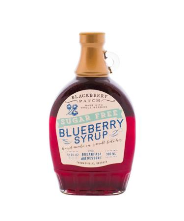 BLACKBERRY PATCH Ns Wild Blueberry Syrup, 12 OZ 12 Fl Oz (Pack of 1)