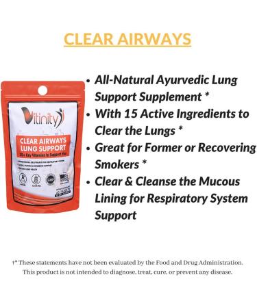 Lung Cleanse & Respiratory Support Supplement - Natural Lung Health Complex - Detox for Breathing, Asthma & Allergy - 45 Count (15 Day Supply) - Buy Online on GoSupps.com