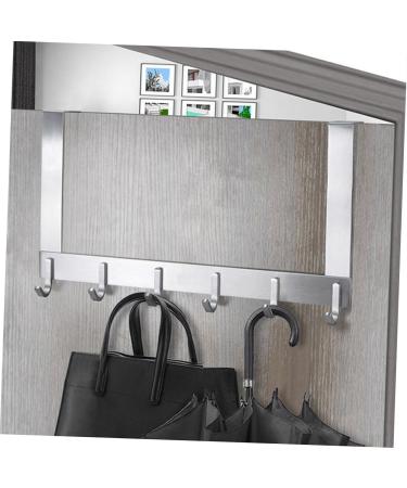 Alipis Stainless Steel Hooks Behind Door Organizer Hooks Coat Hanger Rack Hook up Clothes Hook No Punching - Buy Online on GoSupps.com
