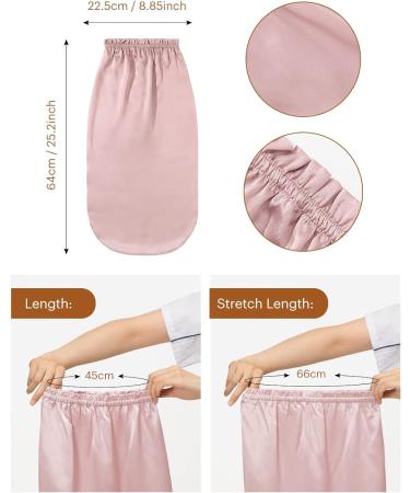 LilySilk 19 Momme 100% Real Silk Women's Sleep Cap - Rosy Pink - Buy Online on GoSupps.com