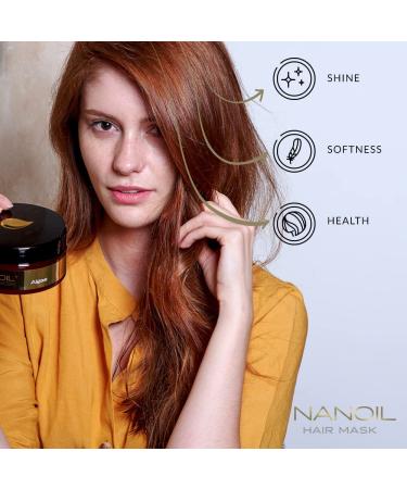 Algae Nanoil Hair Mask 300ml | Professional Moisturizing & Regenerating Treatment for Smooth Hair - Buy Online on GoSupps.com