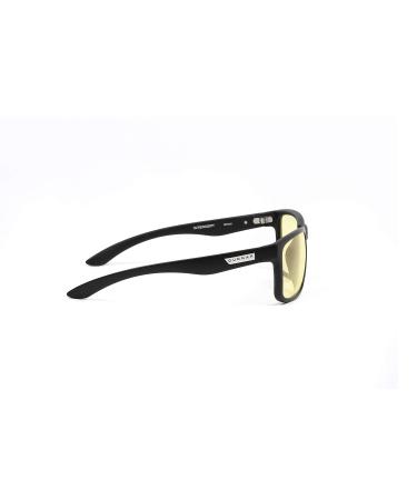 Gunnar Gaming Glasses Intercept - Onyx Frame Amber Lenses 65% Blue Light Protection 100% UV Protection +1.5 Strength - Premium Eye Care for Gamers - Buy Online on GoSupps.com