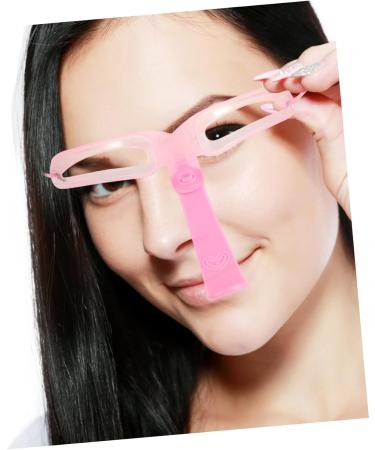 NOLITOY Eyebrow Tools 3 Sets Eyebrow Aid Specialty Tools Brow Stencil Replaceable Eyebrow Tool Miss Accessories Portable 12X11X8CM Pink - Buy Online on GoSupps.com