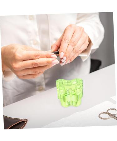 minkissy Glass Nail Cups Manicure Nail Dish Nails Dish Nail Art Dish Glass Nail Dish Nail Art Liquid Holder Dish for Acrylic Nails Professional Nail Dish Nail Supplies Crystal Glass Thicken 7x5.6cm Green - Buy Online on GoSupps.com