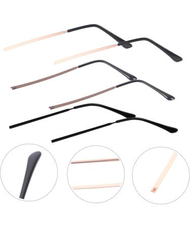 IPLUSMILE Replacement Glasses Legs - 3 Pairs of Durable Sunglasses Temple for Men & Women - Screw-Driven Kits & Protective Holder - Buy Online on GoSupps.com