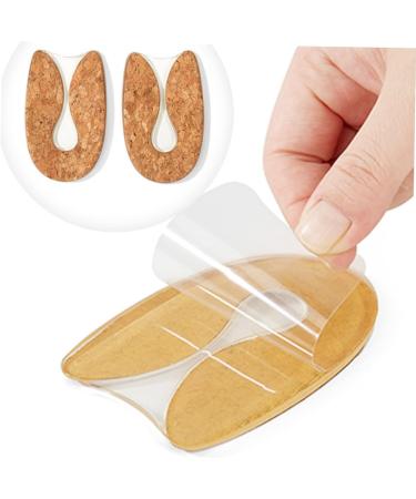 NOLITOY 10 Pairs Transparent Silicone Heel Pads - Reusable Cushion for Women s Shoes - Comfortable Gel Heel Support - Buy Online on GoSupps.com
