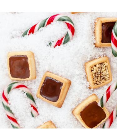 Michel et Augustin Nighttime in Paris Gourmet Chocolate Cookie Gift Box - 12 Individually Wrapped French Bars, Perfect for Holidays and Birthdays - Kosher Blue Gift Box - Buy Online on GoSupps.com