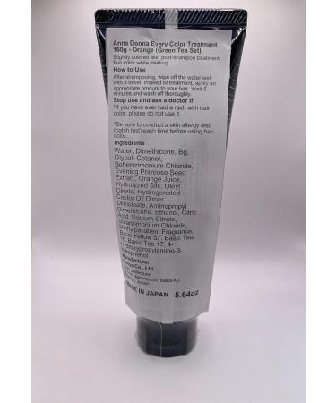 Anna Donna Every Color Treatment 160g - Orange (Green Tea Set) - Buy Online on GoSupps.com