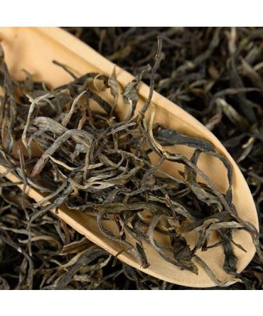 HQZM Yunnan Jingmai Mountain Old Tree Sun Dried First Spring Loose Puer Raw Tea 500g Natural Green Tea - Buy Online on GoSupps.com