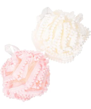 6 Pcs Bath Ball Set - Soft Flower Washing Ball & Travel Scrub - Perfect for Relaxation & Skin Care - Buy Online on GoSupps.com