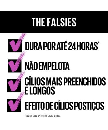 Maybelline Volum' Express The Falsies Waterproof Mascara, Very Black, 0.25 Fl Oz - K0689700 - Buy Online on GoSupps.com