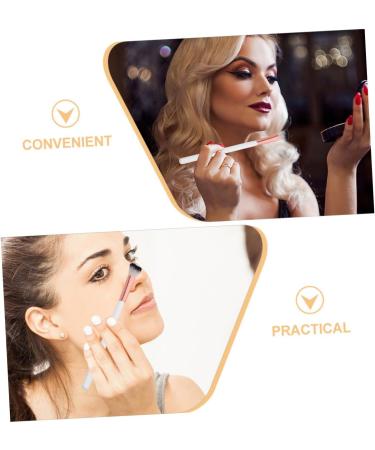 Mikinona white brush for nose contour Concealer Brush brush for nose makeup contour brush 18.50X1.00X1.00CM White - Buy Online on GoSupps.com