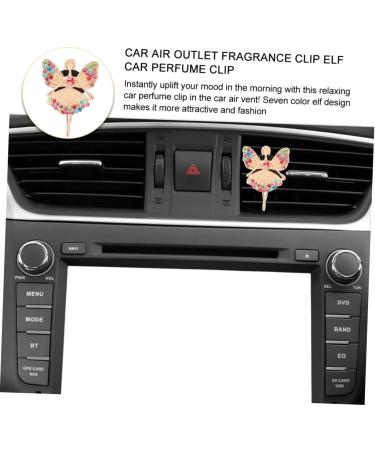 GLEAVI Car Perfume Clip - Rhinestone Decor Air Freshener & Nativity Ornament for Auto Interior - Essential Oils Vent Clip - Buy Online on GoSupps.com