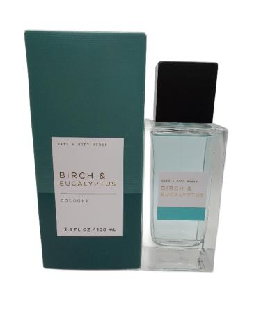 Bath & Body Works Birch & Eucalyptus Cologne Men's Collection 3.4 Ounce (Birch & Eucalyptus) blue 3.40 Fl Oz (Pack of 1) 0.25 kilograms - Buy Online on GoSupps.com