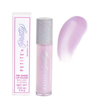 Petite 'N Pretty - 10K Shine Lip Gloss for Kids  Children  Tweens and Teens - High Shine and Lighweight - Non Toxic and Made in the USA (Shell Shocked)