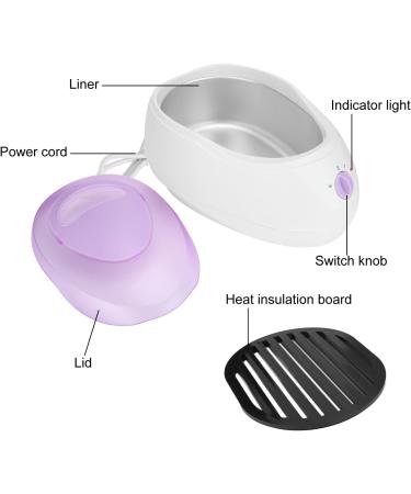 R chauffeur de Cire de Paraffine Machine Cire de Paraffine Solide et Ferme 2 3 L pour la Maison pour les Pieds des Mains pour le Salon de beaut (220V Prise UE) - Buy Online on GoSupps.com