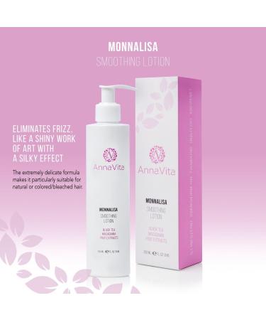 Monnalisa Soothing Hair Lotion - Frizz Control with Black Tea Macadamia & Fruit Extracts | Sulfate-Free Paraben-Free Vegan - 8.45 Fl oz - Buy Online on GoSupps.com