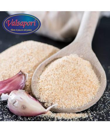  HOME LINE Sun-dried granulated garlic in a 250g pack | Gluten-free vegan | Raw granulated garlic powder - Aromatic spice - Buy Online on GoSupps.com