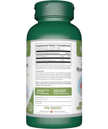 VORST Hyaluronic Acid Supplement for Joints 90 Capsules | Powder Pills | High Molecular Weight | No Injections | 1 Bottle 90 count (Pack of 1) - Buy Online on GoSupps.com