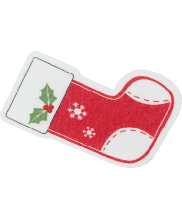 Cartoon Christmas Scrubber Fun Print and Soft Sponge Rubs for Kitchen Cleaning Pattern 2 - Buy Online on GoSupps.com