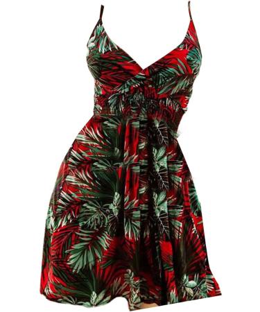 ToddlBy 2023 Summer European and American New V Neck Printed Sling Waist Dress Evening Dresses plus Size Gn2 Large - Buy Online on GoSupps.com