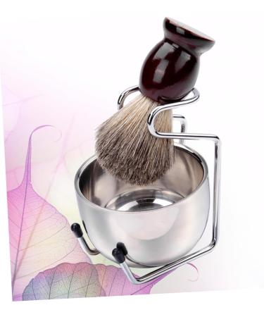 Buy Minkissy 9 StK Mustache & Beard Brush Set | Premium Facial & Hair Care for Men | Perfect Razor Brush for Grooming - Buy Online on GoSupps.com