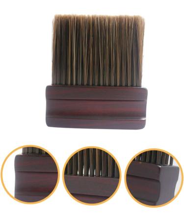 Angoily Neck Brush Duster Soft Bristle Cleaning Beard Brush Barber Supplies Hairdressing Cleaning Brush Hair Cleaning Brush Hairdressing Brush Tool Soft Fur Beech - Buy Online on GoSupps.com