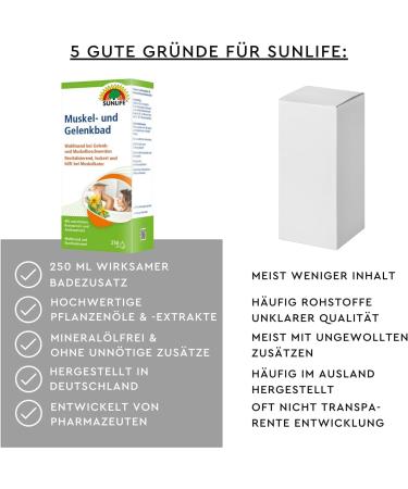 Buy SUNLIFE Relaxation Bath - Muscle & Joint Relief with Rosemary - 250ml for International Shipping - Buy Online on GoSupps.com