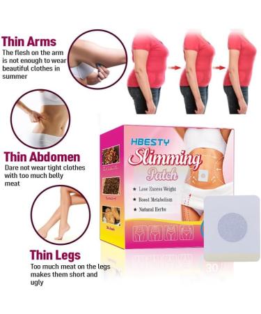 Buy Losing Off Fast Patch - 60 Slimming Fat Burner Pellets | Natural Detox for Belly Fat | 2 Packs - Buy Online on GoSupps.com