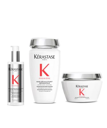 K rastase Intense restorative routine for blonde hair Set with Shampoo and Mask Revitalizing & Nourishing Hyaluronic Acid & Edelweiss For bleached or highlighted blonde hair Blond Absolu