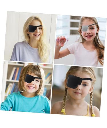 GOOHOCHY 6 Pcs Single Eye Mask Portable Eye Protector Pirate Eye Patches for Eye Cover Soft Eye Polyester - Buy Online on GoSupps.com