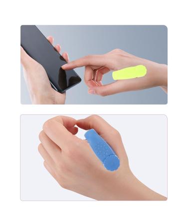 Universal Mini Migraine Relief Clip - 4 Floral Hand Pressure Point Silicone Clips (Blue) for Acupressure & Portable Comfort - Buy Online on GoSupps.com