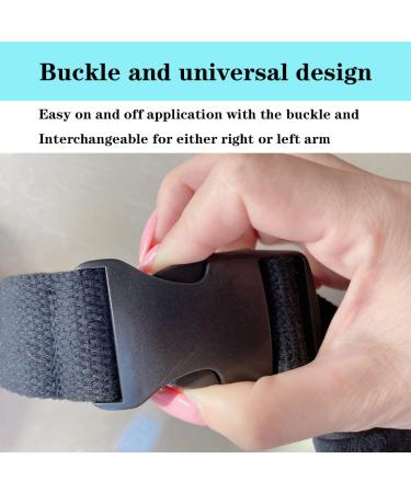 Ledhlth Mesh Arm Sling - Shoulder Immobilizer Brace for Broken Shoulder, Elbow, Arm, Wrist - Men, Women, Teenagers, Adults - Black - Buy Online on GoSupps.com