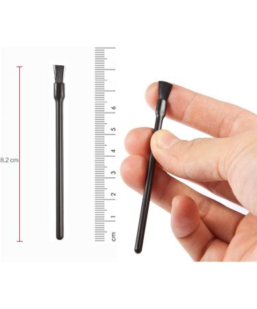 Pure Vie 100 Pieces Disposable Lip Brushes Lipstick Gloss Wands Applicator Makeup Tool Kits Black - Buy Online on GoSupps.com
