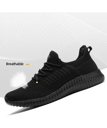 SKTRIP Men's Lightweight Breathable Walking Shoes - Black, Size 11 - Buy Online on GoSupps.com