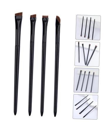 Angled Eyeshadow & Eyeliner Brush Set | Precision Makeup Tools for Flawless Eye Looks - Buy Online on GoSupps.com